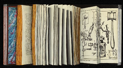 Trompe l'oeil au livre scientifique