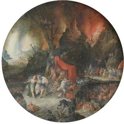 Enée et la Sibylle de Cumes aux enfers