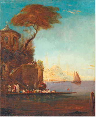 CAÏQUE SUR LE BOSPHORE