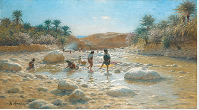 Sample artwork by Antoine Gadan (1854 - 1934), known for rural subjects, "painter of grasses" - View similar artists and auction records