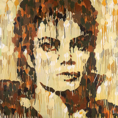 Drippin' Michael by Lazoo - Auction record, sale price, and art valuation. Compare with similar artists and explore comparable artworks.
