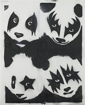 Pandas rock by Pure Evil - Auction record, sale price, and art valuation. Compare with similar artists and explore comparable artworks.