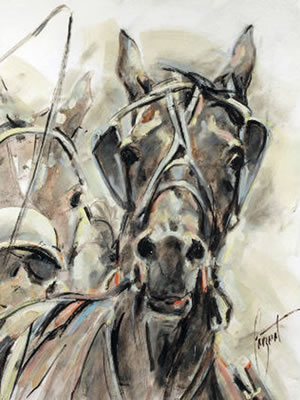 Sample artwork by Fabien Pouzerat (20/21st century), known for painting - View similar artists and auction records