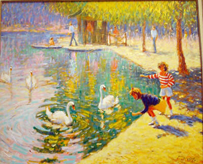Sample artwork by Claude Fossoux (Born 1946), known for painting - View similar artists and auction records