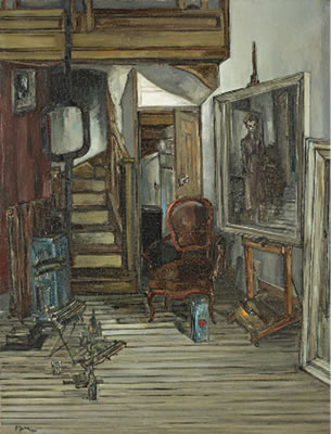 Interieur de l'atelier by Francis Gruber - Auction record, sale price, and art valuation. Compare with similar artists and explore comparable artworks.