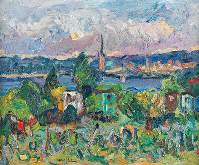 Le jardin ouvrier à Anfreville La Mivoie (sur la Seine près de Rouen) by Andre Raffin - Auction record, sale price, and art valuation. Compare with similar artists and explore comparable artworks.