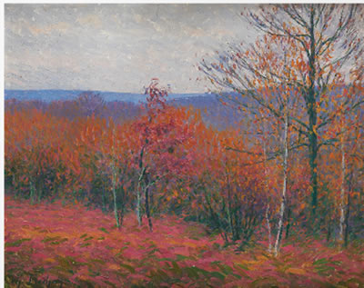 Sous bois en automne by Jean François Auburtin - Auction record, sale price, and art valuation. Compare with similar artists and explore comparable artworks.
