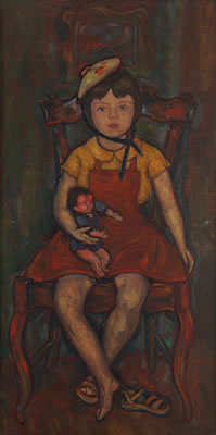 Petite fille à la poupée by Michel Adlen - Auction record, sale price, and art valuation. Compare with similar artists and explore comparable artworks.