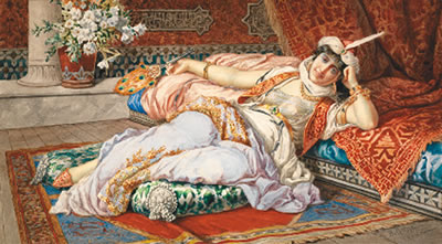 Sample artwork by Belisario Gioja (1829 - 1906), known for figure, genre paintings - View similar artists and auction records