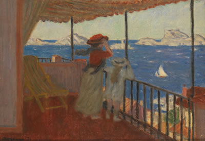Sur la terrasse d'Endoume