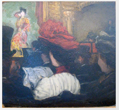 Au théâtre