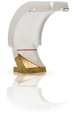 Sculpture en cristal
