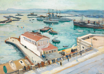 Sample artwork by Louis Michel Bernard (1885 - 1962), known for painting - View similar artists and auction records