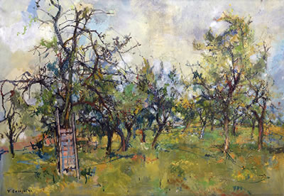 Green orchard
