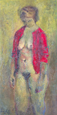 Le gilet rouge