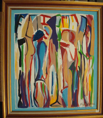 Composition abstraite by Georgine Haddad - Auction record, sale price, and art valuation. Compare with similar artists and explore comparable artworks.