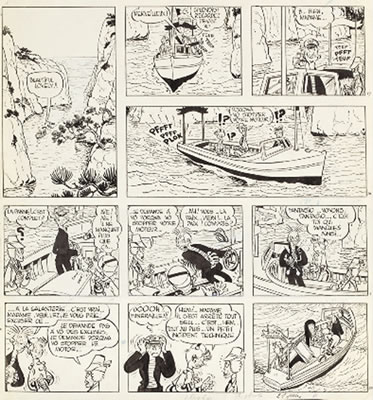 Spirou et les hommes grenouilles