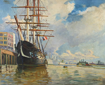 Sample artwork by Prosper Mary Colat (20th Century), known for painting - View similar artists and auction records