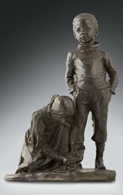 "L'enfant au soulier"