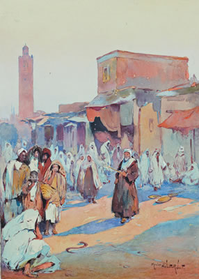 La place Djemaa Lel Fna Marrakech