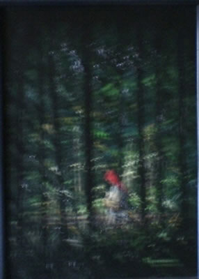 Le Petit Chaperon rouge dans la foret