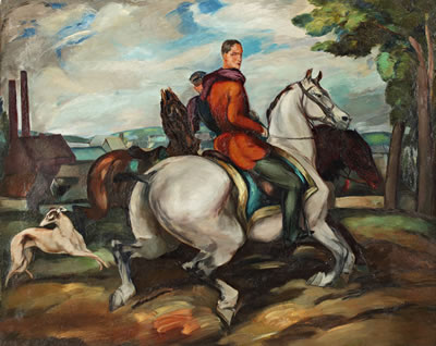 Sample artwork by Eugène Geppert (1890 - 1979), known for polish battles, horse portraits, races, hunting, views of wroclaw, nudes, still lifes - View similar artists and auction records