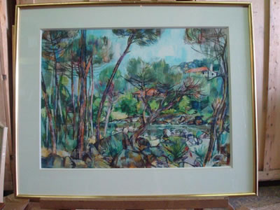 Paysage à la rivière