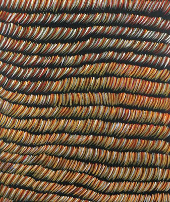 Sans titre by Margaret Turner Petyarre - Auction record, sale price, and art valuation. Compare with similar artists and explore comparable artworks.