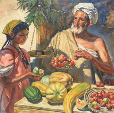MARCHAND DE FRUITS ET LÉGUMES