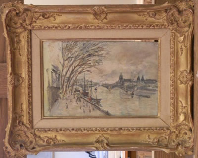 Pont de Paris, vue d un quai
