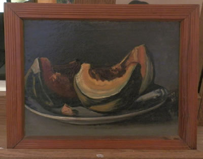Nature morte aux melon et pastèque
