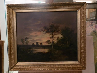 Près de Fontainebleau by Adrien Rousseau - Auction record, sale price, and art valuation. Compare with similar artists and explore comparable artworks.