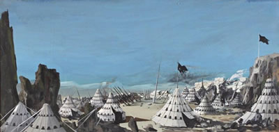 Décor pour Shéhérazade, film de Pierre Gaspard-Huit by Georges Wakhevitch - Auction record, sale price, and art valuation. Compare with similar artists and explore comparable artworks.