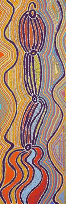 Sample artwork by Liddy Walker Napanangka (1925 - 2017), known for aboriginal art - View similar artists and auction records