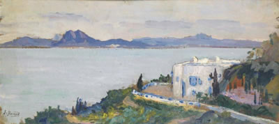 MAISON À SIDI BOU SAÏD EN FACE LE BOU KORNINE