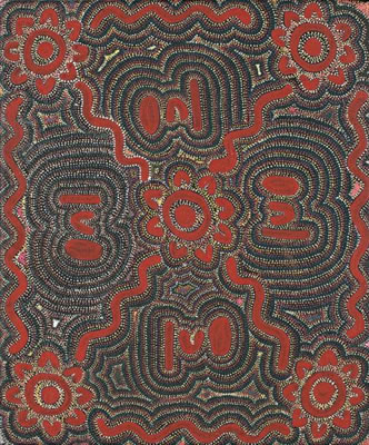 Women's Ceremony by Julie Kemarre - Auction record, sale price, and art valuation. Compare with similar artists and explore comparable artworks.