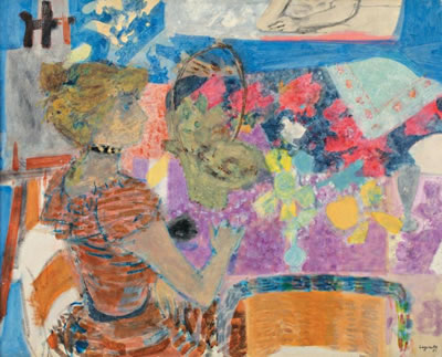 La table violette, Emilienne by Raymond Legueult - Auction record, sale price, and art valuation. Compare with similar artists and explore comparable artworks.