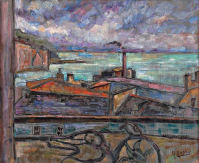 Fenêtre sur le port