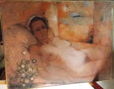 Nu de femme