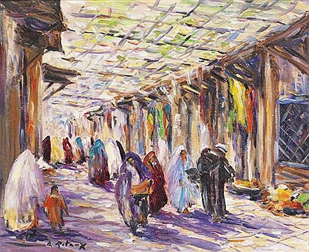 Sample artwork by Bruno Retaux (Born 1947), known for painting - View similar artists and auction records