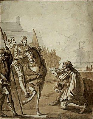 Vieil homme à genoux donnant les clefs de sa ville aux vainqueurs by Louis Binet - Auction record, sale price, and art valuation. Compare with similar artists and explore comparable artworks.