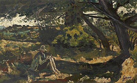 Sample artwork by Jean Pierre Gras (1879 - 1964), known for sculpture, ceramics, and painting - View similar artists and auction records