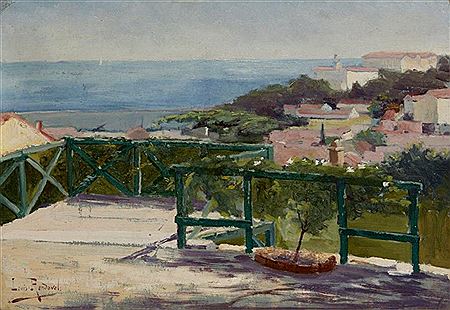 Terrasse en bord de mer
