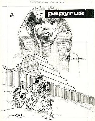 Papyrus La métamorphose d'Imhotep