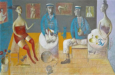Going Nowhere Faster by Constantine Popov - Auction record, sale price, and art valuation. Compare with similar artists and explore comparable artworks.