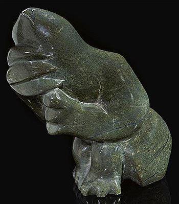 Transformation en oiseau by Quimiata Normangusuituq - Auction record, sale price, and art valuation. Compare with similar artists and explore comparable artworks.