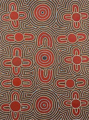 Sample artwork by Sandy Hunter Petyarre (Born 1953), known for aboriginal painting - View similar artists and auction records