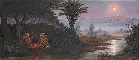 VEILLÉE AU BORD DE L'OUED