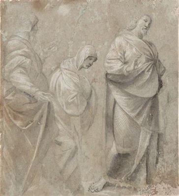 Etude pour "La Résurrection de Lazare"