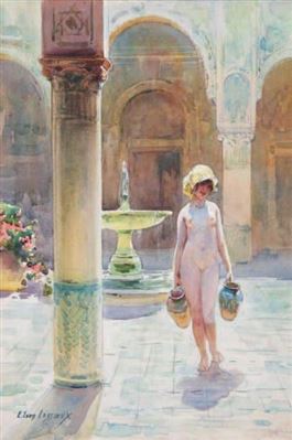 INGÉNUE PORTEUSE D'EAU by Ernest Louis Lessieux - Auction record, sale price, and art valuation. Compare with similar artists and explore comparable artworks.